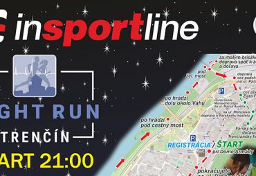 Insportline Night Run Trenčín mapa nahlad