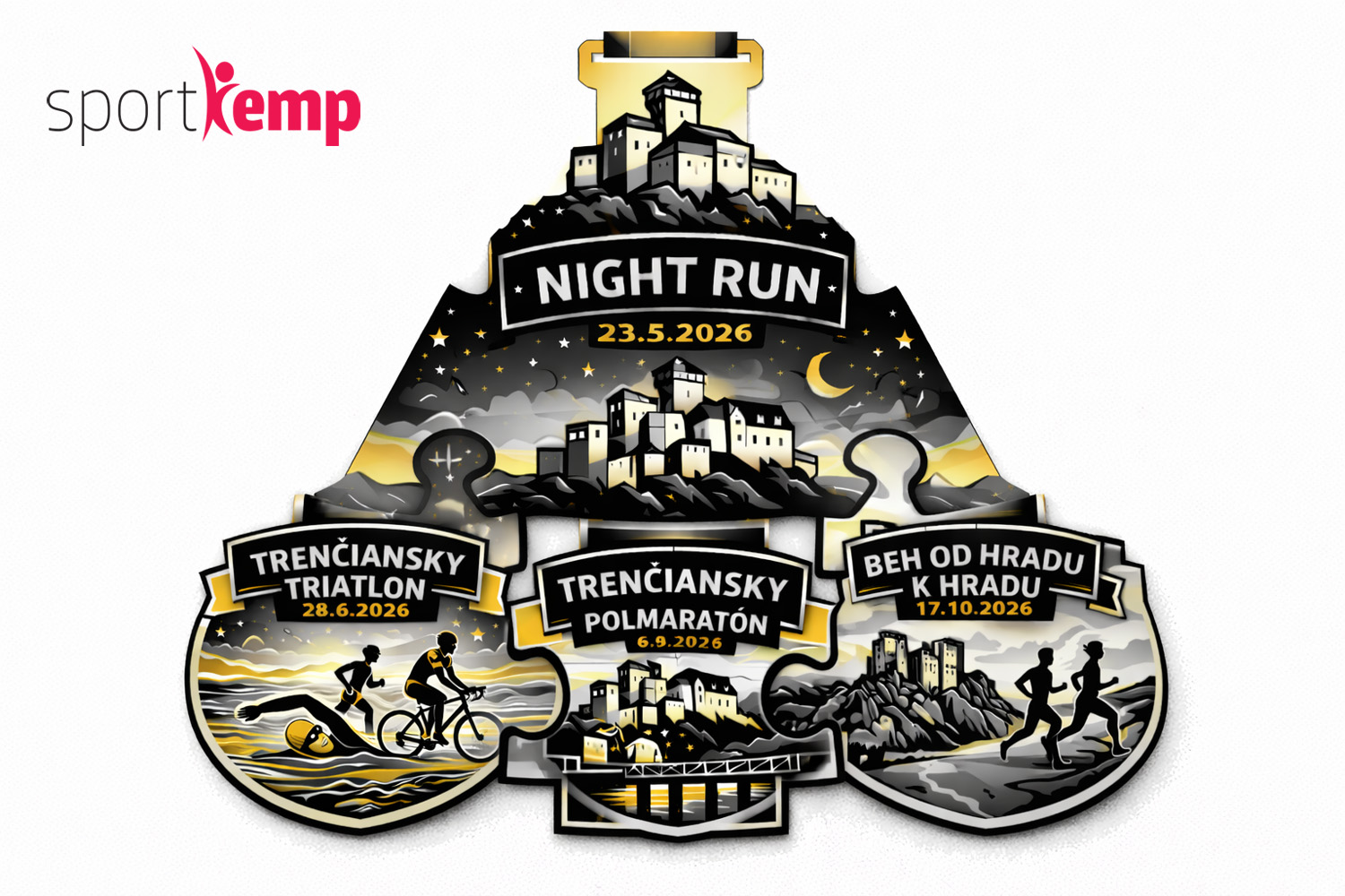 vyskladaj si svoju medailu - sportkemp