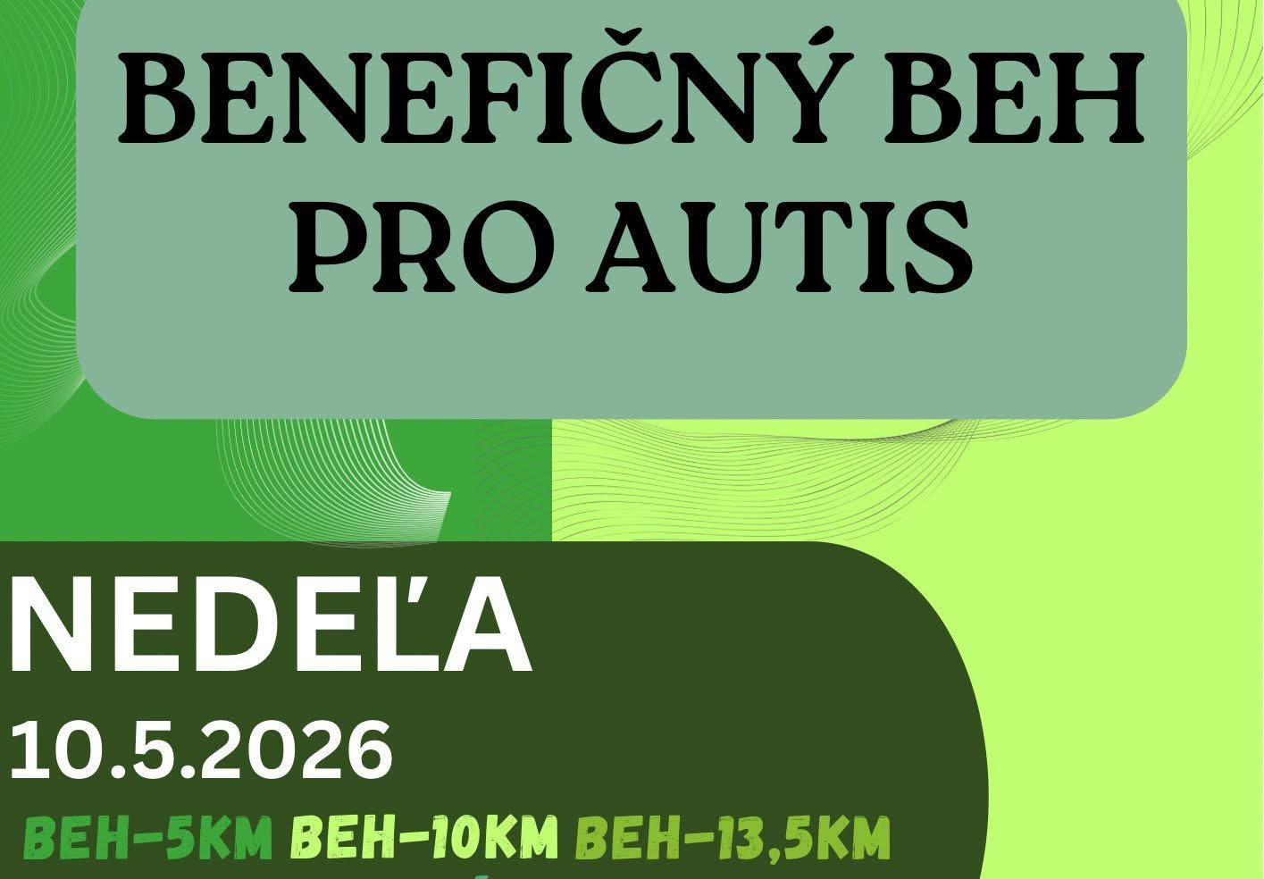 13. rocnik behu pre deti pro autis